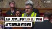 Jean Lassalle porte un gilet jaune à l'Assemblée nationale, la séance est suspendue