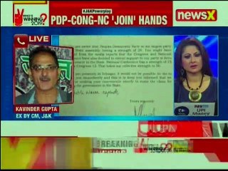 Sajjad Lone stakes claim to form Govt. in Jammu and Kashmir with BJP support