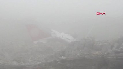 Düşen Uçağın Enkazından Görüntüler- Ek