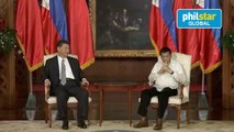 President Rodrigo Roa Duterte and President Xi Jinping exchange of agreements