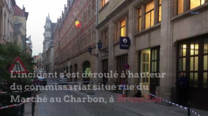 Un policier attaqué au couteau à Bruxelles: ce que l'on sait