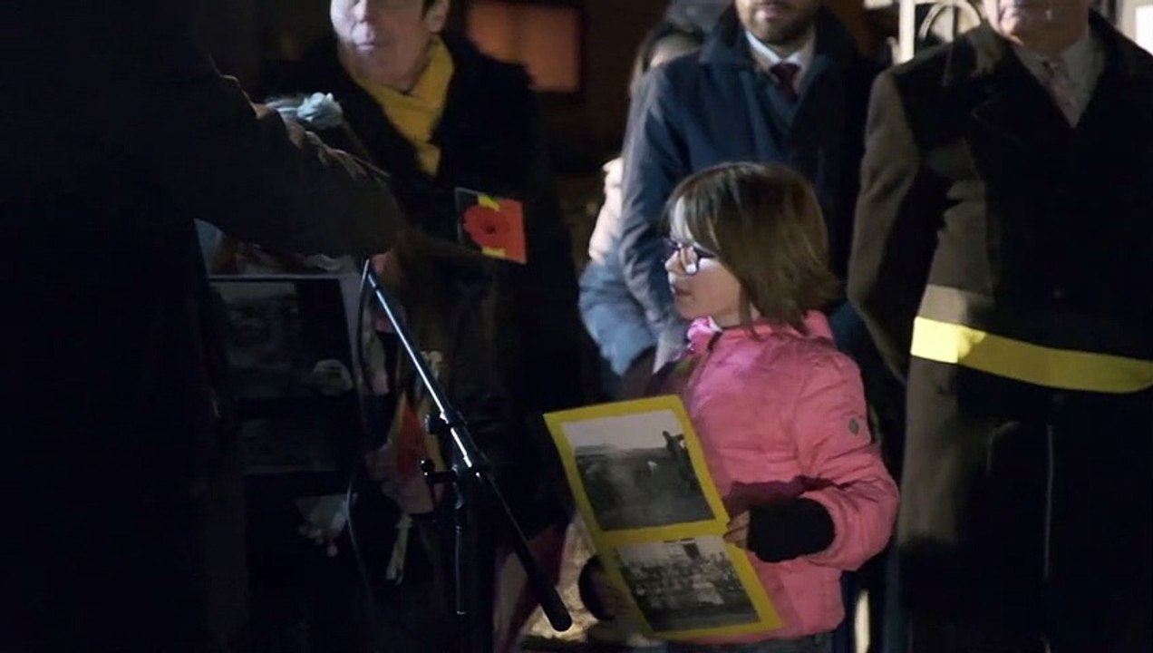 Commémoration  du centenaire de la guerre 14-18 à Gougnies