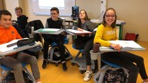 Le collège des Douits mise sur le mobilier innovant