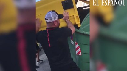 Siete detenidos por meter en un contenedor a un toxicómano