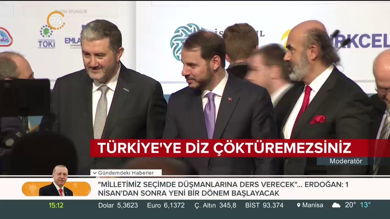 Türkiye'ye diz çöktüremezsiniz