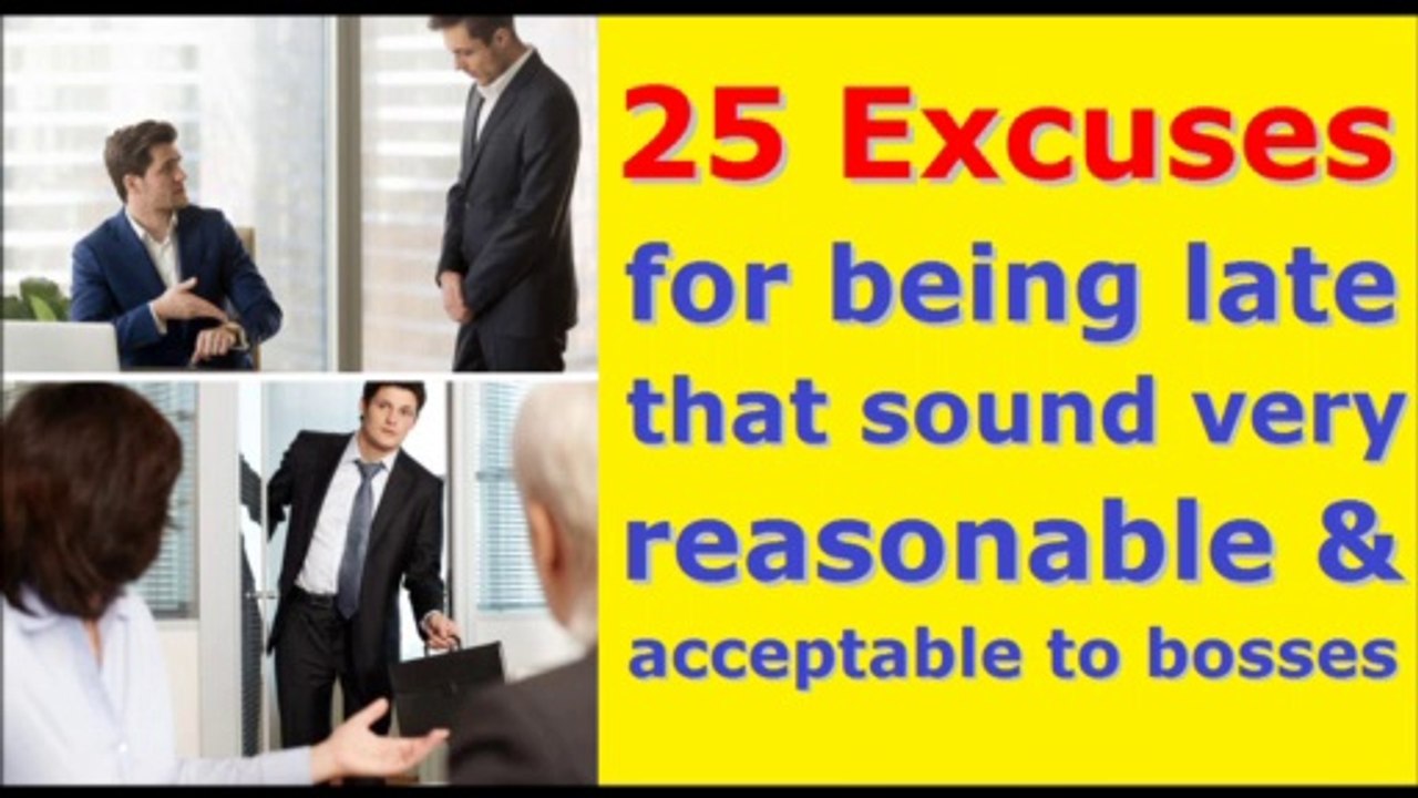 Office | 25 Excuses for being late that sound very reasonable & acceptable to bosses | Job | Boss