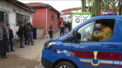 Düşen eğitim uçağında can veren pilotların cenazeleri olay yerinden alındı