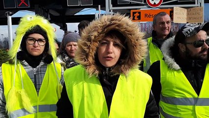 Gilets jaunes à Sainte-Hélène-sur-Isère