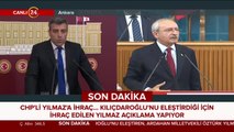 Beni CHP'den bu şekilde ihraç edenleri, millet ihraç edecek