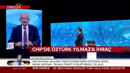 CHP'de Öztürk Yılmaz'a ihraç