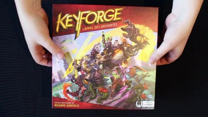 JdS - KeyForge : l'Appel des Archontes - 001 - Déballage ( Unboxing )