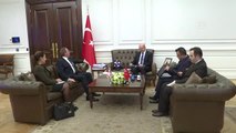 İçişleri Bakanı Soylu, KKTC'nin Ankara Büyükelçisi Köprülü'yü Kabul Etti