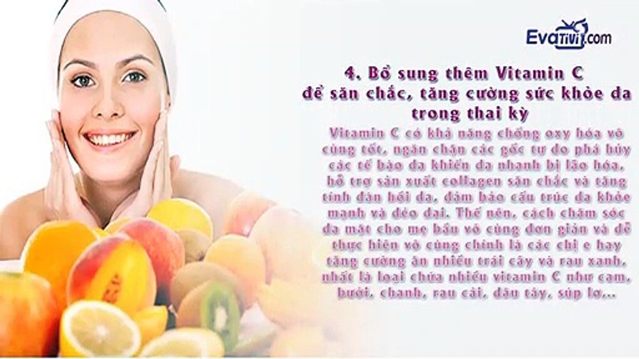 4. Evativi - Trước và sau sinh: Cách chăm sóc da mặt cho bà bầu đẹp xinh rạng rỡ