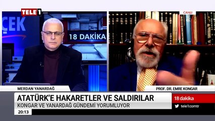 18 Dakika - (15 Kasım 2018) Merdan Yanardağ & Prof. Dr. Emre Kongar - Tele1 TV