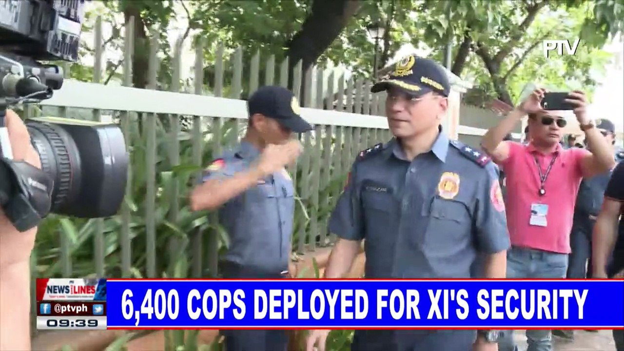 6,400 cops deployed for Xi's security