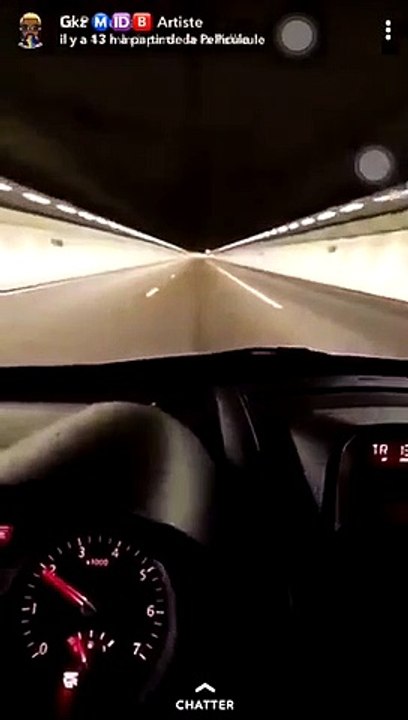 Ce conducteur est effrayé du tunnel Duplex A86 sous Versailles