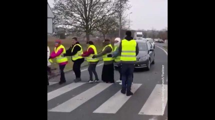 下载视频: Gilets jaunes: Les détournements les plus WTF de leurs danses