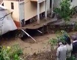 Creciente de ría causa daños en viviendas en el cantón Paute, provincia del Azuay