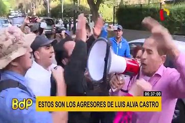 Identifican a los agresores de Luis Alva Castro en la embajada de Uruguay
