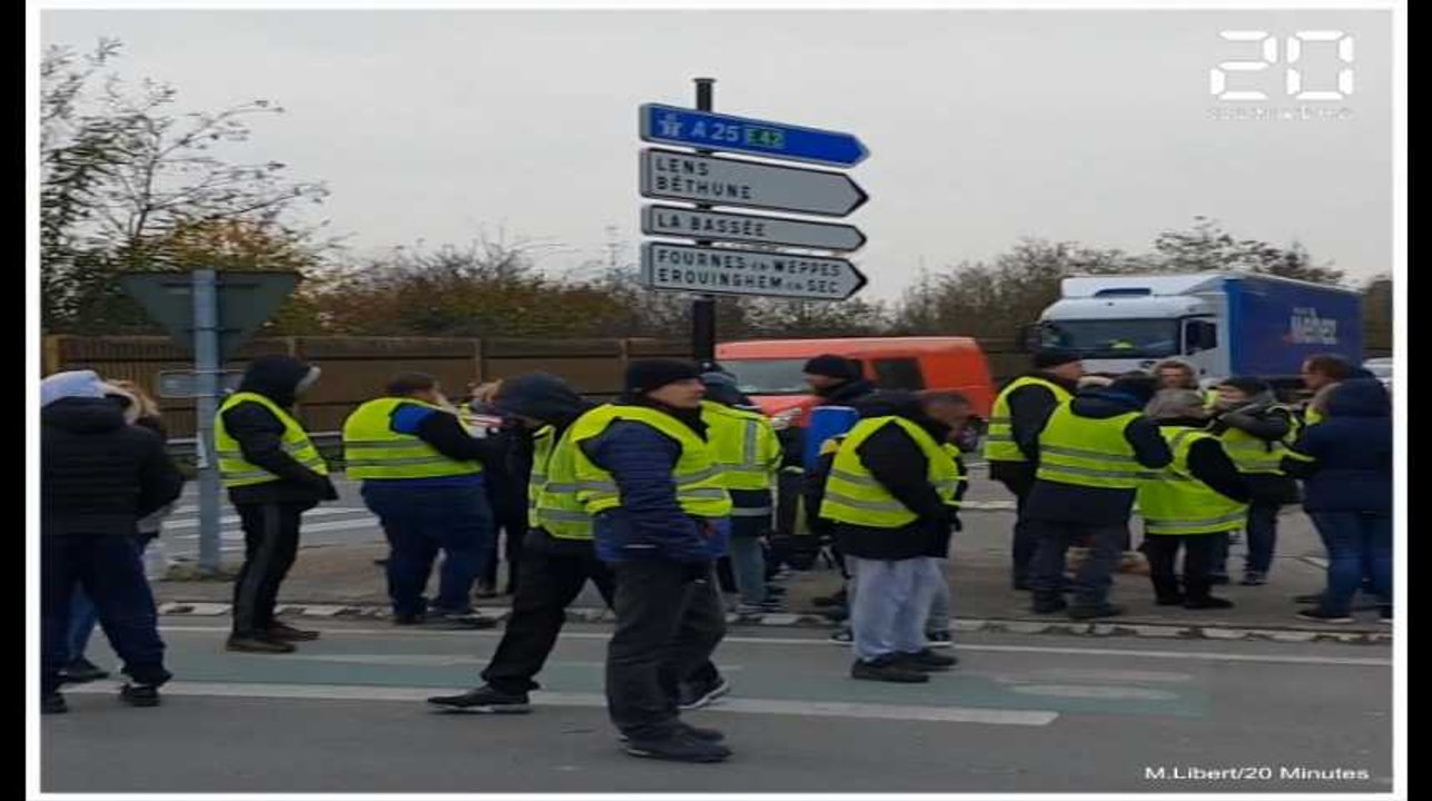 Nord: Quatrième journée d'action des «gilets jaunes»