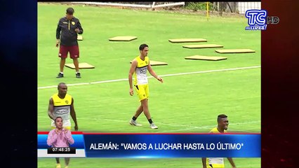 Christian Alemán- “Vamos a luchar hasta lo último”