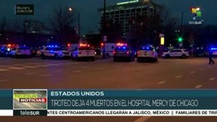 EE.UU.: tiroteo en hospital de Chicago deja cuatro muertos
