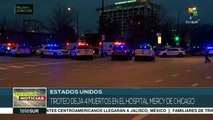 EE.UU.: tiroteo en hospital de Chicago deja cuatro muertos