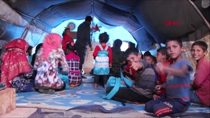 Hatay İhh Suriye'de 200 Bin Çocuk Çadırlarda Eğitim Görüyor