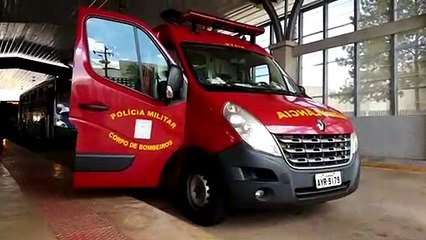 Homem é socorrido no Terminal Leste