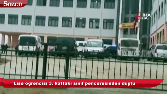Liseli Barbaros, okulun penceresinden düşerek öldü