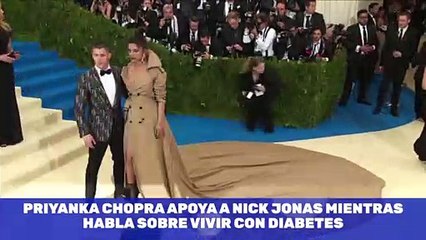 Priyanka Chopra apoya a Nick Jonas mientras habla sobre vivir con diabetes