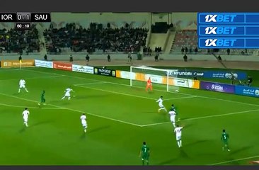 Al Muwallad F.     Amazing  Goal  (0:1)  Jordan - Saudi Arabia