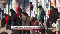 Migrantes se enfrentan al racismo y la xenofobia