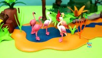 장난감 동물과 함께 맞춤형 Playmobil Wildlife Safari 어린이를위한 재미있는 장난감 - 동물 이름 동영상보기 | Fortnite | Fortnite