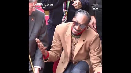 Le rappeur Snoop Dogg inaugure son étoile sur Hollywood Boulevard