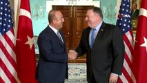 Bakan Çavuşoğlu, ABD Dışişleri Bakanı Pompeo ile Görüştü