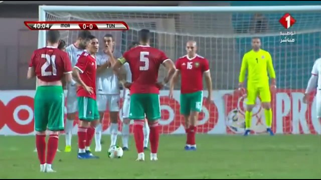 هدف يوسف النصيري في تونس اهداف المغرب وتونس 1 Maroc vs Tunisie