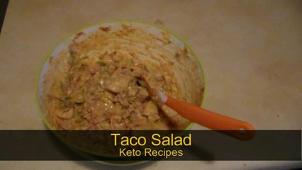 Taco salad Weekly Keto Recipes