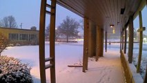 Praying Rosary, Goin to Mass on Cold Snowy Minnesota Morning