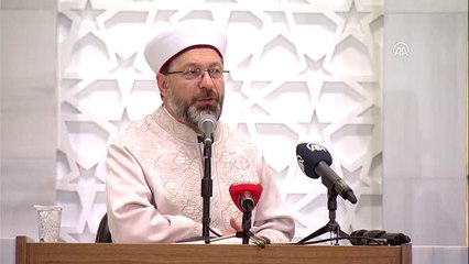 Diyanet İşleri Başkanı Erbaş: "Elimizden Kitap ve Kalem Düşmemeli"
