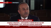 Dışişleri Bakanı Çavuşoğlu konuşuyor