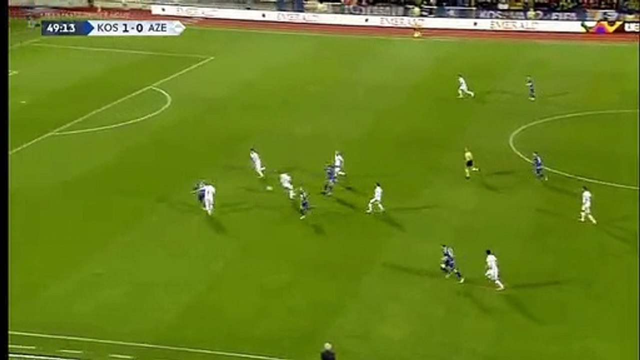 Zeneli   Amazing  Second  Goal   (2:0)  Kosovo vs Azerbaijan