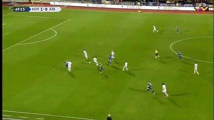 Zeneli   Amazing  Second  Goal   (2:0)  Kosovo vs Azerbaijan