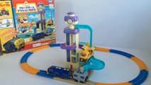 Chuggington Takara Tomy Plarail Brewster with Action Clock Tower Play Set - Unboxing Review