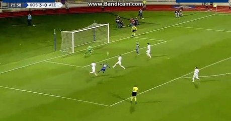 Zeneli  Hettrick      Goal  HD   Kosovo 4 - 0	 Azerbaijan  20-11-2018