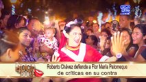 Roberto Chávez defiende a Flor María Palomeque de críticas en su contra