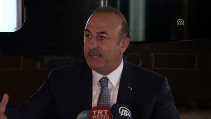 Çavuşoğlu: 'Münbiç yol haritasını diğer bölgelere nasıl uygulayacağımızı konuşmaya başlayacağız' - WASHINGTON