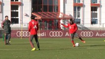 Bayern - Coman et Ribéry à l'entraînement