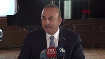 New York - Dışişleri Bakanı Çavuşoğlu, Türk Basın Kuruluşlarına Açıklamalarda Bulundu - 1