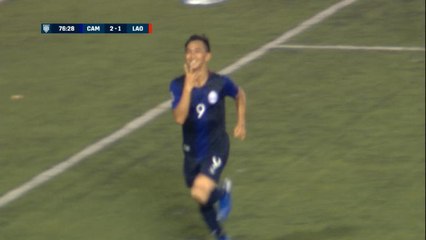 Suzuki Cup - Le lob victorieux pour le Cambodge contre le Laos